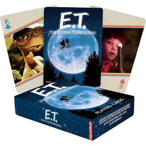 AQUARIUS E.T. Playing Cards - E.T. Themed Deck of Cards for Your Favorite Card Games - Officially Licensed E.T. Merchandise & Collectibles