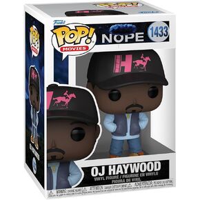 أفلام Funko Pop: Nope - OJ Haywood - Nope - Finyl Figure - فكرة الهدية - البضائع الرسمية - للأطفال والكبار - مراوح الرعب - نموذج نموذج لهواة الجمع والعرض