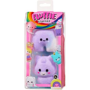 fluffie ustudesiez rainbow & unicorn minis ميزة قابلة للتحصيل ، مفاجأة تكشف الكشف عن ملاءمة اللمس الناعم والمسعور diy