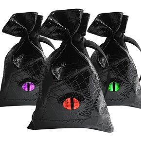 Knana 3Pcs Dragon Dice Bag Leather Dice Bags - DND Dice Bag Leather Dice Pouch