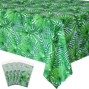 5pcs هاواي Luau مفرقات - أوراق نخيل هاواي ، مفصل المائدة ، aloha ورقة tableth for anim