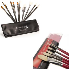 D'Artisan Shoppe Maestro Series XV & Masters Series VI Multicolor Paint Brush Se