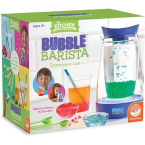Mindware Kitchen Science Academy Kit Bubble Barista Kit - مجموعة مبتكرة لتصنيع المشروبات التي تجمع بين السحر الغامض وعلوم المطبخ - كيمياء تم تعيينها للأعمار 8 وما فوق