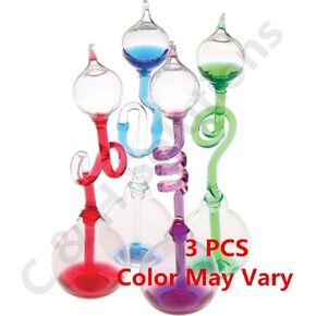 C&H Solutions Colorful Thought Office Hand Loiler ، نقل طاقة العلوم الزجاجية ، تجربة علوم الأطفال ، Love Birds Color Meter Loiler ، 3 PCS (قد يختلف اللون)