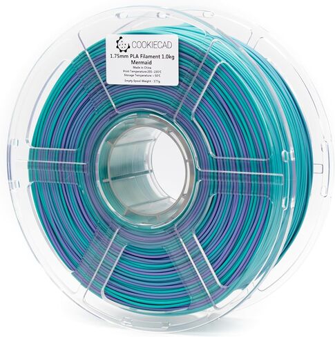 ABS Filament 1.75mm 1kg Iridescent 3D Printer Filament - Witches Blue Elixir ABS in Saudi Arabia