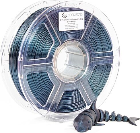 ABS Filament 1.75mm 1kg Iridescent 3D Printer Filament - Witches Blue Elixir ABS in Saudi Arabia
