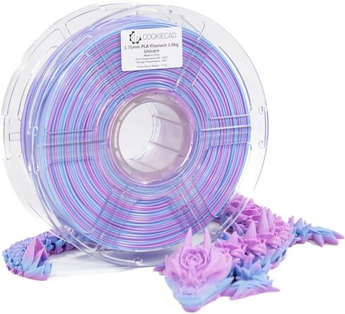 ABS Filament 1.75mm 1kg Iridescent 3D Printer Filament - Witches Blue Elixir ABS in Saudi Arabia
