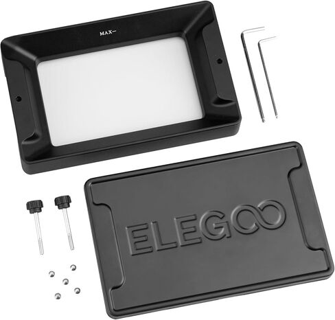 ELEGOO Metal Resin Tank for Mars 4 Ultra LCD 3D Printer, ACF Release Liner Pre-Installed, with Allen Wrench, Resin Vat Mars 4 Ultra in Saudi Arabia