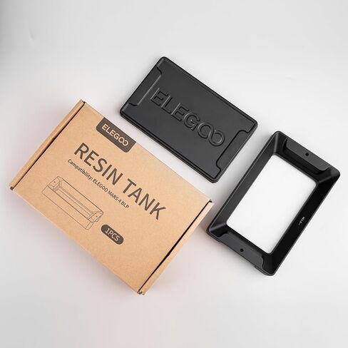 ELEGOO Metal Resin Tank for Mars 4 Ultra LCD 3D Printer, ACF Release Liner Pre-Installed, with Allen Wrench, Resin Vat Mars 4 Ultra in Saudi Arabia