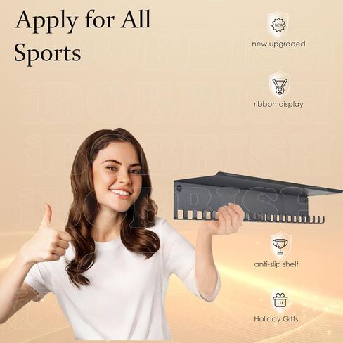 غير انزلاق كانت تعتقد أنها قادرة على ذلك حتى قامت برفع شماعات شماعات الرف الكأس ، وعرض شماعات الميدالي in Kuwait