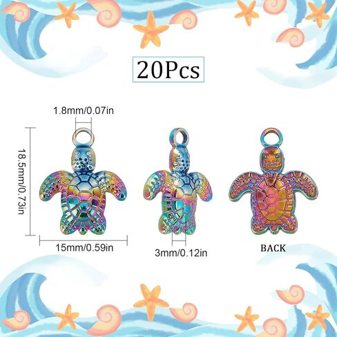 Sunnyclue 1 Box 100pcs Silver Starffish Charm 316 سحر البحر المصنوع من الفولاذ المقاوم للصدأ سحر المحيط شاطئ شاطئ الصيف هاواي لتصنيع المجوهرات سحر أقراط القلادة DIY الحرف اليدوية للنساء اللوازم البالغة in Kuwait