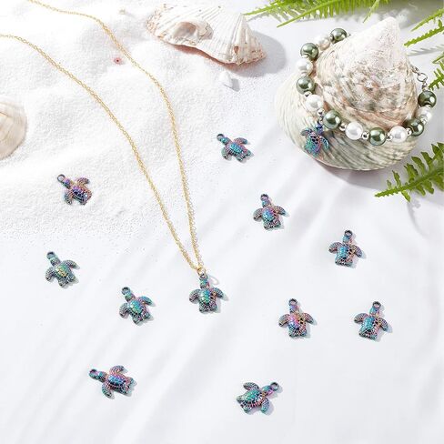 Sunnyclue 1 Box 100pcs Silver Starffish Charm 316 سحر البحر المصنوع من الفولاذ المقاوم للصدأ سحر المحيط شاطئ شاطئ الصيف هاواي لتصنيع المجوهرات سحر أقراط القلادة DIY الحرف اليدوية للنساء اللوازم البالغة in Kuwait