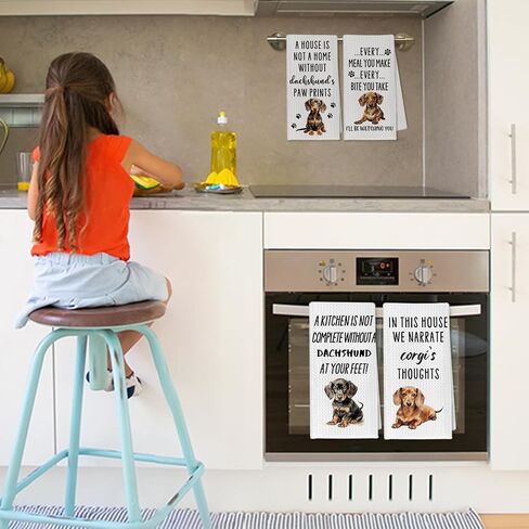 Golden Retriever Gifts Kitchen Towels Set of 4, Golden Retriever Gifts for Women, Golden Retriever Decor Hand Towels for Bathroom, Golden Retriever Dog Tea Towels Dish Towels, 16x24 Inch in Saudi Arabia