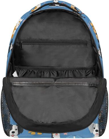 Black White Cat Backpack for Women Men Carry On Travel Backpack 16 Inch Lightweight Laptop Bag Purse Casual Daypack Backpacks for Hiking Work Gym in Kuwait