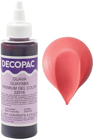 Decopac Burgundy Premium Gel Color 4 fl oz in Saudi Arabia