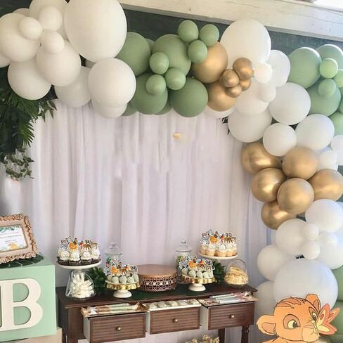 Rsstarxi 36pcs Safari Jungle Animals Cupcake Toppers, Birthday & Baby Shower Cake Decorations in Saudi Arabia