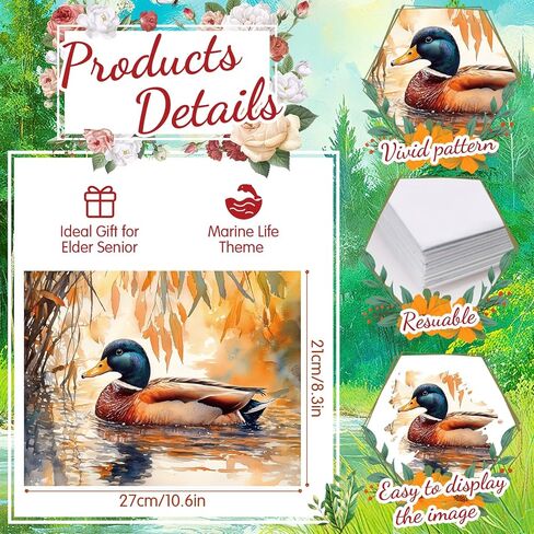 Trandraft 24 Pcs Dementia Products for Elderly Alzheimers Activities for Adults Seniors Reusable Water Painting Toys with 1 Painting Brush Water Doodle Coloring Drawing Gifts Set (PET) in Kuwait