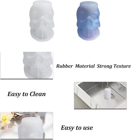 pson 2PCS Dog Birthday Cake Molds, Pink & Blue Silicone Bone Shape Molds for DIY, Craft, Clay, Soap, Candle, Home Decoration in Saudi Arabia