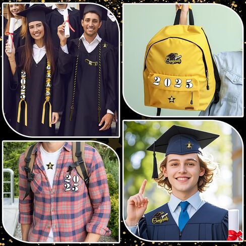 Juntbrushs Graduation Leis Class of 2025 Decorations for Grad Cermony Gifture Higds Supplies Supplies in Saudi Arabia