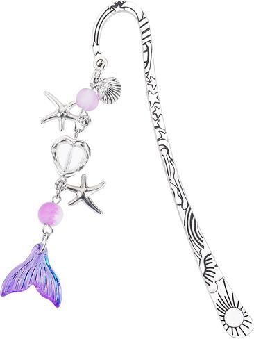 Unique Bow Bookmark Gifts - Charm Pink Aesthetic Book Mark Cute Silver Chain Tassel Metal Page Marker for Reading Women Girls Readers Students Teachers School Supplies Birthday Valentines in Saudi Arabia