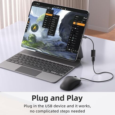 USB C to USB 3.0 Adapter [2 Pack], USB C Male to USB Female OTG Cable Thunderbolt3 to USB Adapter Compatible with MacBook Pro/Air, iPhone 16 Pro Max/16 Plus/16/15, Galaxy S24/S23/S22/S21 in Saudi Arabia