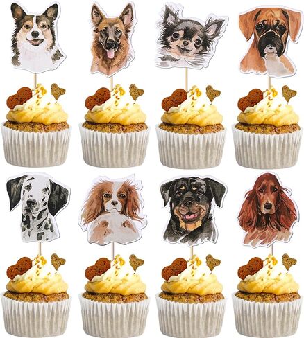 Rsstarxi 36pcs Safari Jungle Animals Cupcake Toppers, Birthday & Baby Shower Cake Decorations in Saudi Arabia