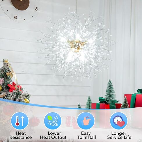 MAXvolador G9 LED Bulb Dimmable, Daylight White 6000K, 40W T4 Halogen Equivalent, Bi Pin Base 4W G9 Light Bulbs for Chandelier Lighting, 400LM, 6 Pack in Kuwait