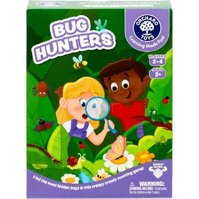 لعبة Orchard Toys Bug Hunters ، تعلم العد والمهارات القائمة على الملاحظة حيث تتسابق لتكون الأول لإنشاء خطأ الخاص بك ، المصمم ل 2-4 لاعبين تتراوح أعمارهم بين 3+