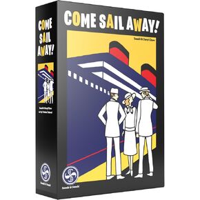 Come Sail Away Board Game - لعبة استراتيجية ركاب الركاب مع Mancala Mechanics ، المرح للعائلات ، الأطفال والكبار ، تتراوح أعمارهم بين 10+ ، 1-4 لاعبين ، و 25 دقيقة من اللعب ، صنعها Saashi & Saashi