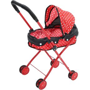 DOBUILLY DOLLED عربة يدوية العربة الأطفال دمى Dolls عربة الأثاث Dolly Trolly Dolly Mini Toys for Furniture Dollies Toys Push Cart Doll Doll Girl