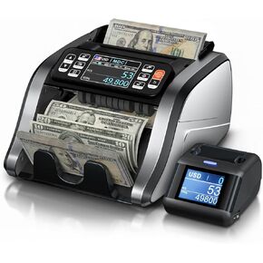 Aneken Pro ALN60 Minomination Money Counter Machine مع الطابعة