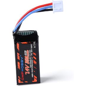 Omphobby M1 Parts 50c 7.4v 2s 350mah Lipo بطارية Lipo لطائرة M1 Helicopter OSHM1024 RC Heli Accessories for Omphobby M1 RC Helicopters