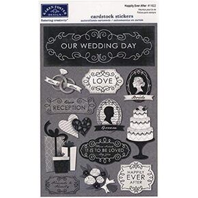 Karen Foster Design Acid and Lignin Free Scrapbooking Sticker Sheet, Bride to Be