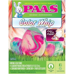 طقم تزيين البيض في PaaS Color Whip Easter - تقليد عيد الفصح المفضل في أمريكا