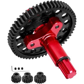 57T SPUR GEAR CLIPPER CLUCT مع 15T/16T/17T PINIONS ترقيات لـ 1/8 TYPHON 3S BLX 1/10 Granite/Senton/Big Rock/Vorteks 3S BLX ، Kraton/Outcast 4S BLX ، RED