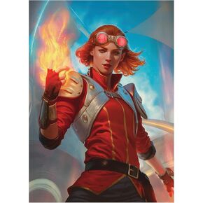أكمام بطاقة MTG - أكمام بطاقة فنية غير لامعة 100ct ، مثالية لبطاقات MTG ، TCG