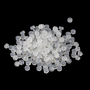 MY MIRONEY 100PCS 8.5mm Semitransparent Silicone Hole Plugs Solid Rubber Hole Stoppers Round Snap in Locking Hole Plugs for Furniture End Caps Inserts, Kitchen Sealing Plugs