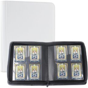 KLMNOP TOP LOADER BINDER ، يحمل 128 TOPLOADERS ، ألبوم Binder Card Card Card Top Top-Sway