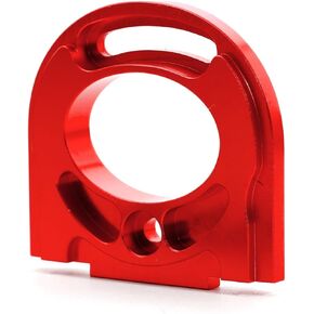 حامل المحرك المعدني ، قوس التثبيت القابل للتعديل من الألومنيوم لـ Tamiya TT02 1/10 RC Car Red
