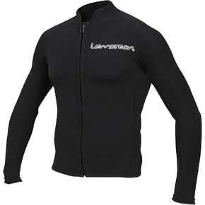 Lemorecn Wetsuit Top Men 3mm and 2mm Wetsuit Jacket Neoprene Long Sleeve for Water Sports
