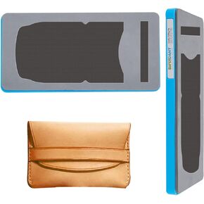 SUPERDANT Leather Card Holder Cutting Dies Vintage Leather Snap Card Case Die Cutter DIY Machine Organizer for Men & Women