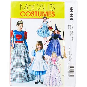 McCall's M4948 Women's Good Witch ، Witch Bad ، و Fairy Tale Costume Mode ، أحجام S-XL