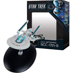 Eaglemoss Star Trek مجموعة Starships الرسمية رقم 9: USS Enterprise NCC-1701 B تمثال نسخة طبق الأصل