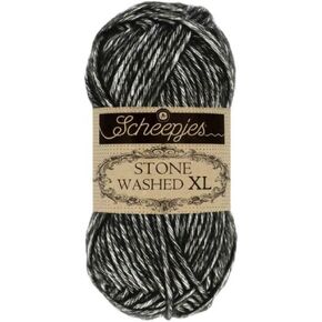 Scheepjes Yarn Stone Washed XL (843 - Black Onyx)