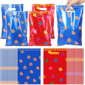 Eccliy 30 PCS Cartoon Gift Forms Party Party Favors Animation Candy Treat Treat Blastic Goodie أكياس جيدة لمستلزمات زخارف الحفلات.