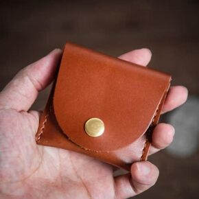 SUMAG Pocket Portal (Morgan Dollar Size) Magic Tricks Leather Coin Bag Magician Tools Close up Gimmicks Illusion Magic Accessory Props