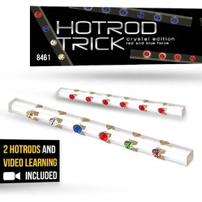 Magic Makers Hotrod Trick Crystal Edition Red & Blue Force 2 Pieces