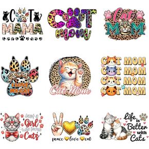 9pcs Dad Hero Father Iron On Decals Thermal Transfer Stickers for Clothing Appliqued Sublimation Patches Iron On Transfer Designs Heat Press Vinyl for Shirts Pillow Covers
