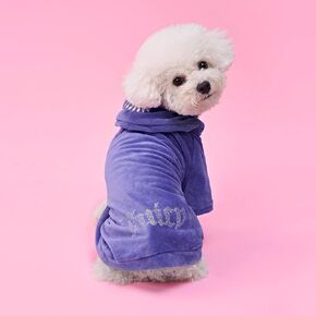 HODEIE BLING VELOR VELOR PET - الوردي الساخن - م/لتر (7-12 رطلاً)