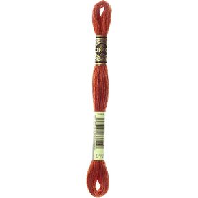 DMC 6-Strand التطريز القطن 8.7yd-Red النحاس